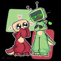 Vee And Shelly From Dandy's World for Boys and Girls 2025  Magnet