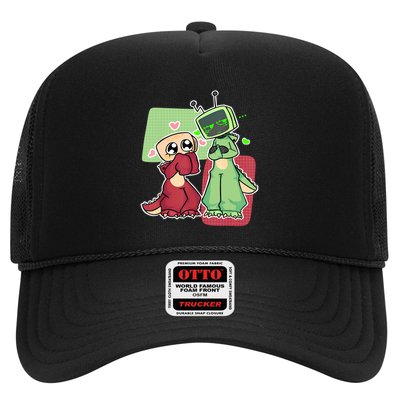 Vee And Shelly From Dandy's World for Boys and Girls 2025  Trucker Hat