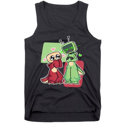 Vee And Shelly From Dandy's World for Boys and Girls 2025  Tank Top