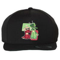 Vee And Shelly From Dandy's World for Boys and Girls 2025  Wool Snapback Cap
