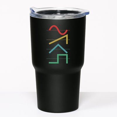 Vintage Analog Synthesizer Techno Waveform Synth Nerd Tumbler