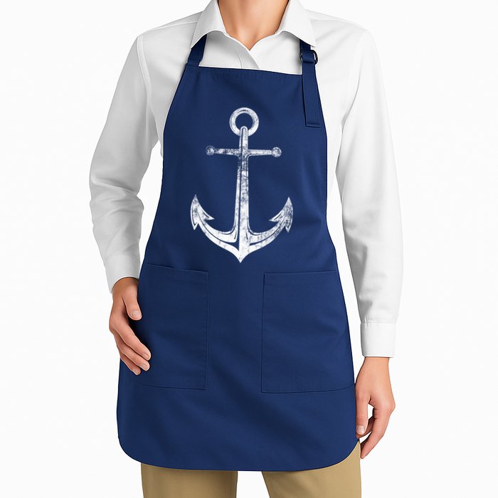 Vintage Anchor Summer Sailing Design Apron