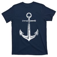 Vintage Anchor Summer Sailing Design T-Shirt