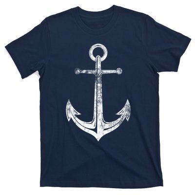 Vintage Anchor Summer Sailing Design T-Shirt