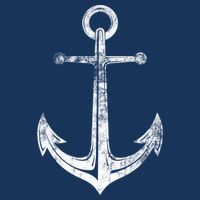 Vintage Anchor Summer Sailing Design Bucket Hat