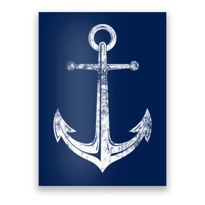 Vintage Anchor Summer Sailing Design Poster