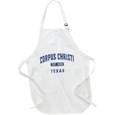 Vintage Athletic Souvenir Visit Corpus Christi Texas Apron