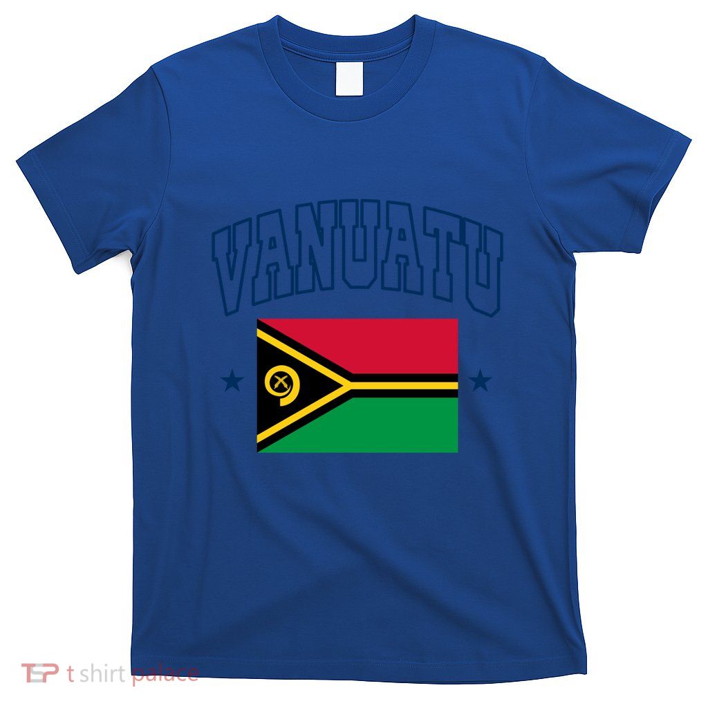 Vanuatu Athletic Souvenir Flag Great Gift T-Shirt