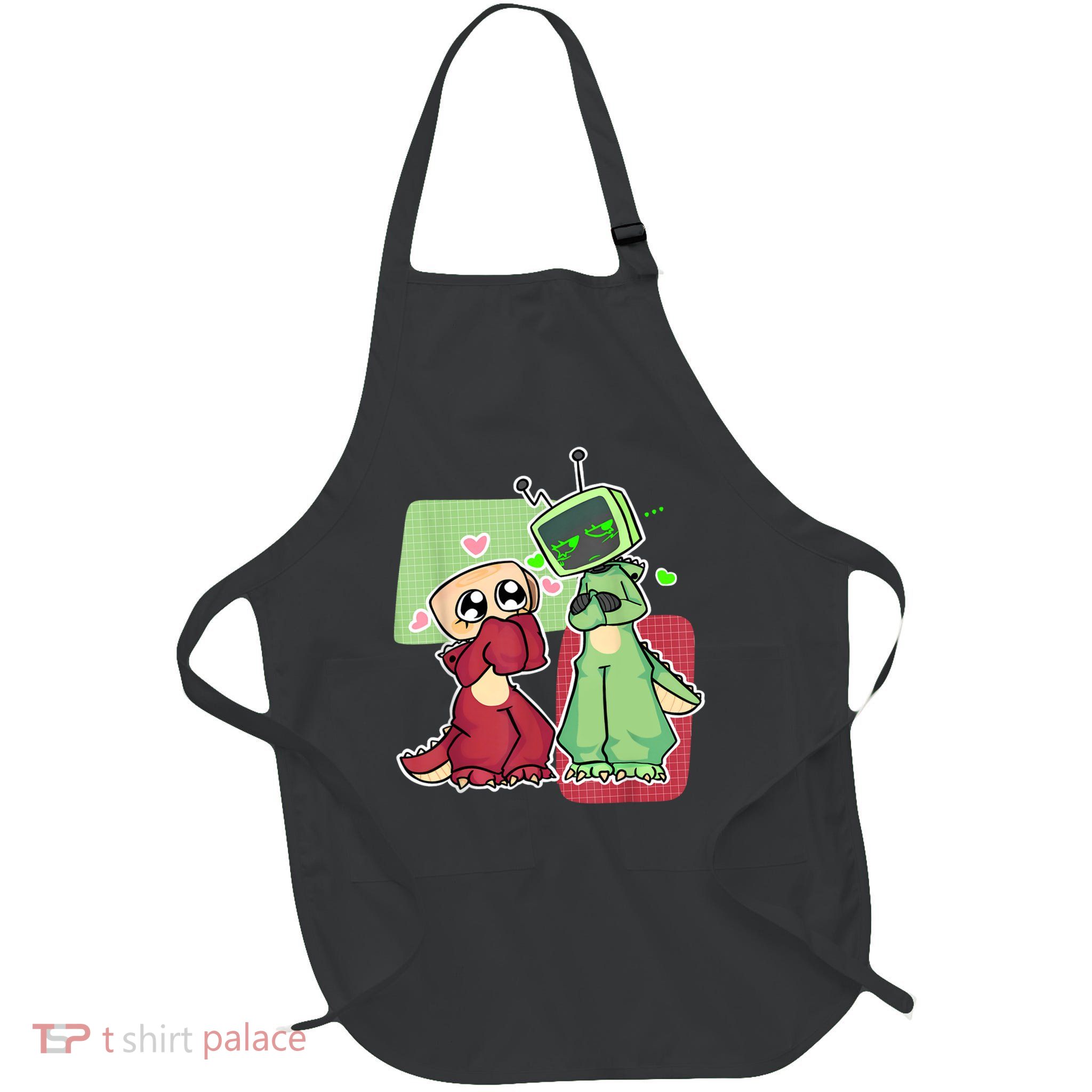 Vee And Shelly From Dandy's World for Boys and Girls 2025 Apron