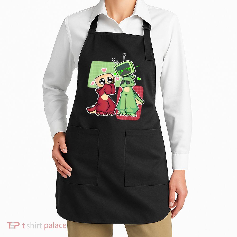 Vee And Shelly From Dandy's World for Boys and Girls 2025 Apron