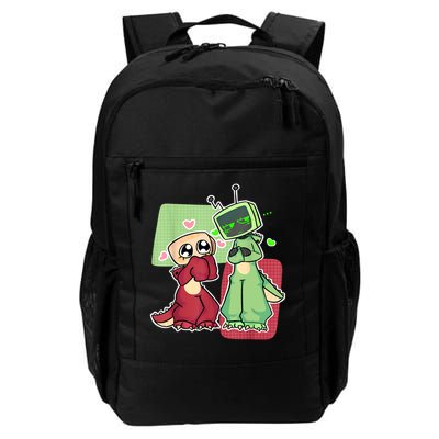 Vee And Shelly From Dandy's World for Boys and Girls 2025 Daily Commute Backpack