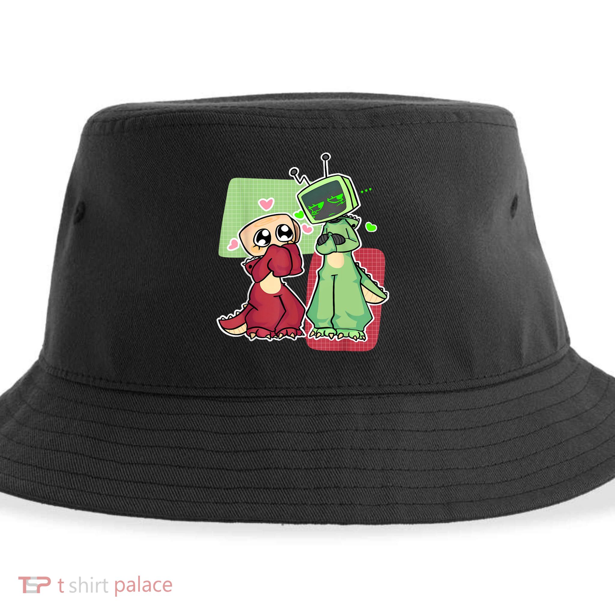 Vee And Shelly From Dandy's World for Boys and Girls 2025 Sustainable Bucket Hat