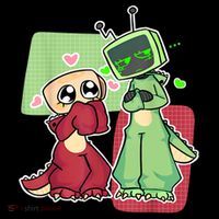 Vee And Shelly From Dandy's World for Boys and Girls 2025 Magnet