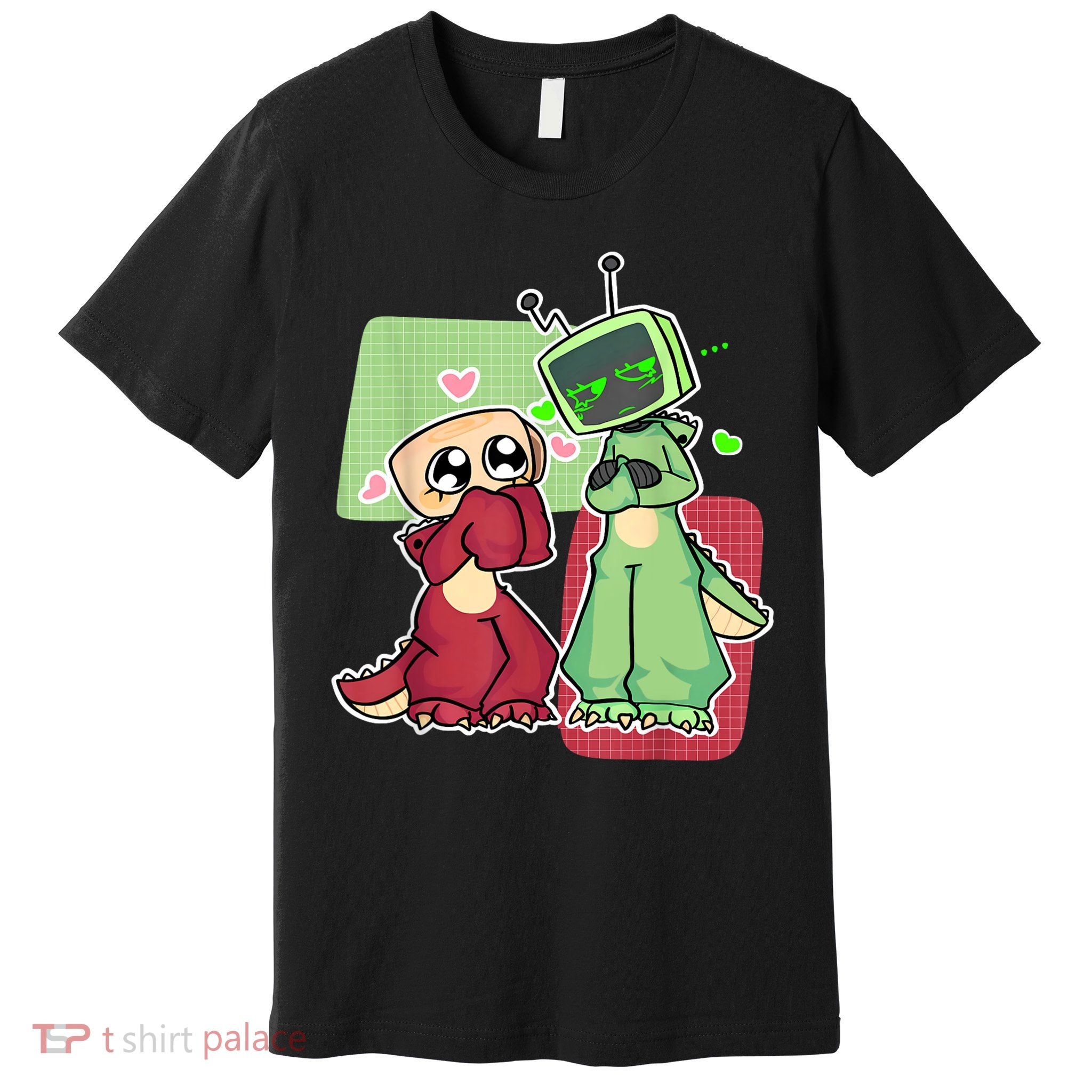 Vee And Shelly From Dandy's World for Boys and Girls 2025 Premium T-Shirt
