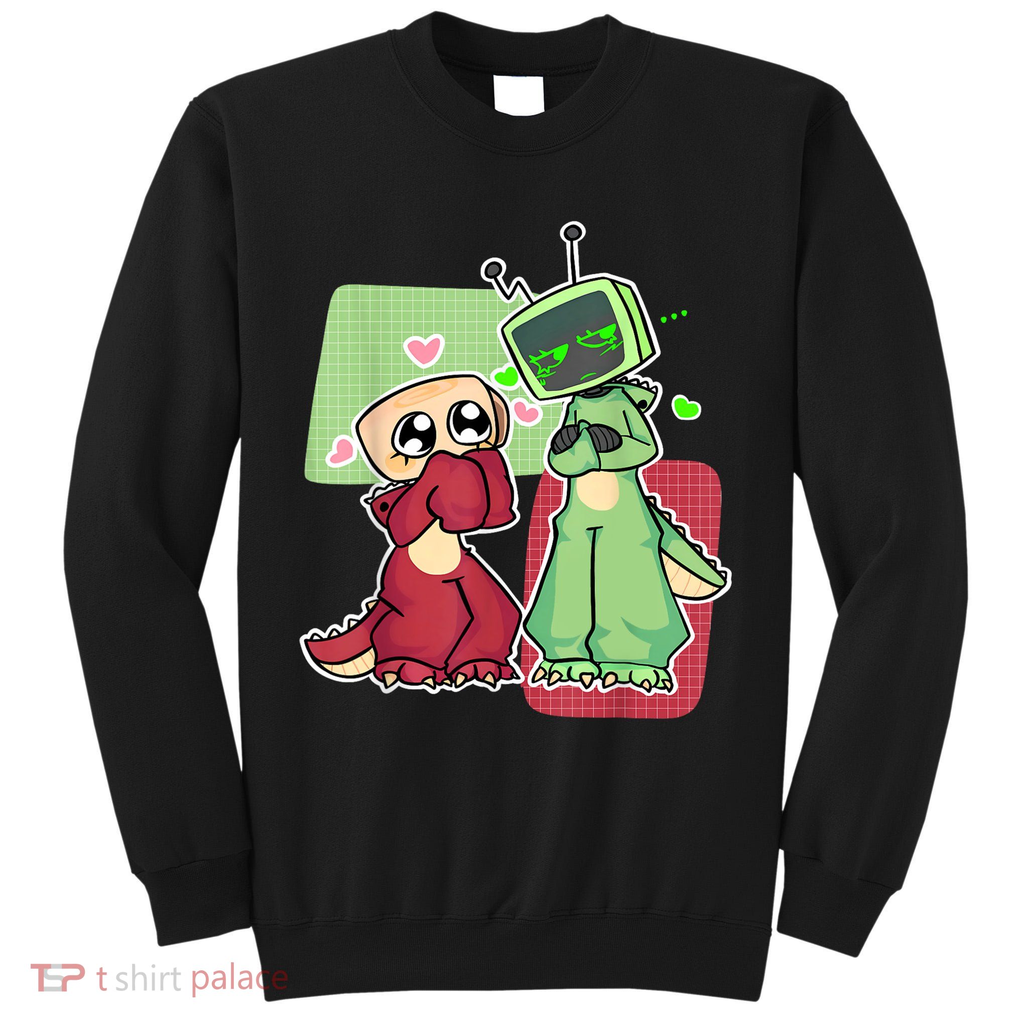 Vee And Shelly From Dandy's World for Boys and Girls 2025 Tall Sweatshirt