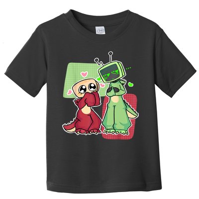 Vee And Shelly From Dandy's World for Boys and Girls 2025 Toddler T-Shirt