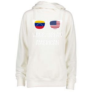 Venezuelan American Sunglasses Usa Venezuela Flags Gift Womens Funnel Neck Pullover Hood