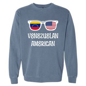 Venezuelan American Sunglasses Usa Venezuela Flags Gift Garment-Dyed Sweatshirt