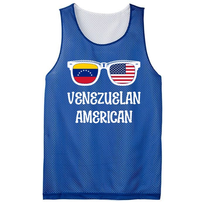 Venezuelan American Sunglasses Usa Venezuela Flags Gift Mesh Reversible Basketball Jersey Tank