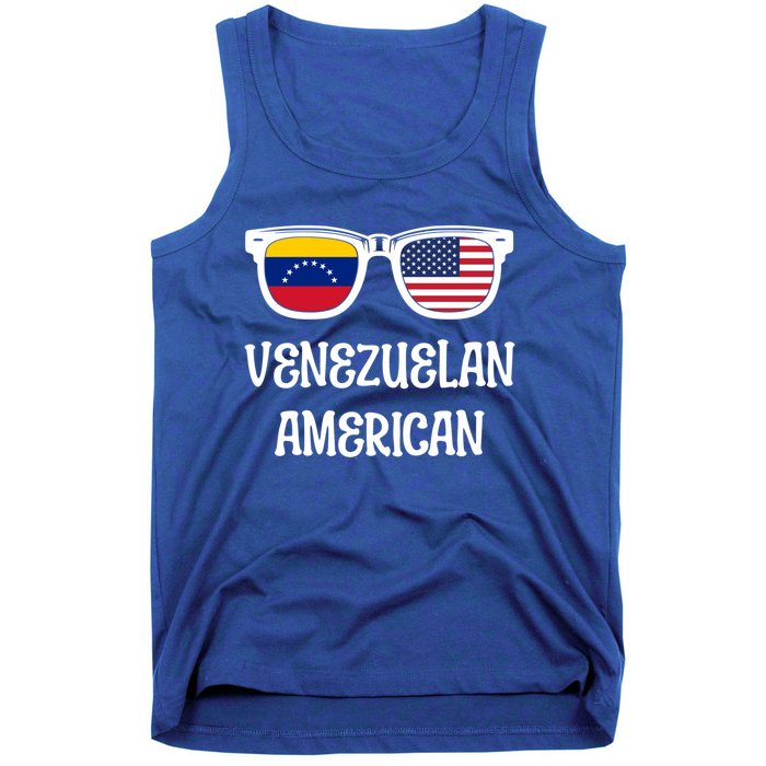 Venezuelan American Sunglasses Usa Venezuela Flags Gift Tank Top