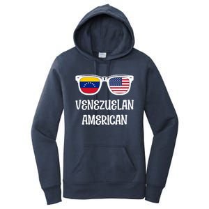 Venezuelan American Sunglasses Usa Venezuela Flags Gift Women's Pullover Hoodie