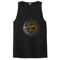 Vintage Astronomy Stars Sun Moon Planets Astronaut PosiCharge Competitor Tank