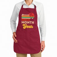 Vintage Awesome Since Customize Month And Year Birthday Apron