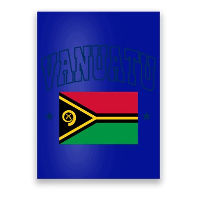 Vanuatu Athletic Souvenir Flag Gift Poster