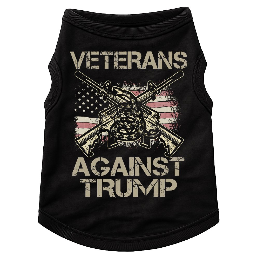 Veterans Against Trump Military Doggie Tank