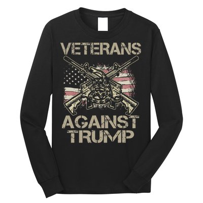 Veterans Against Trump Military Long Sleeve Shirt