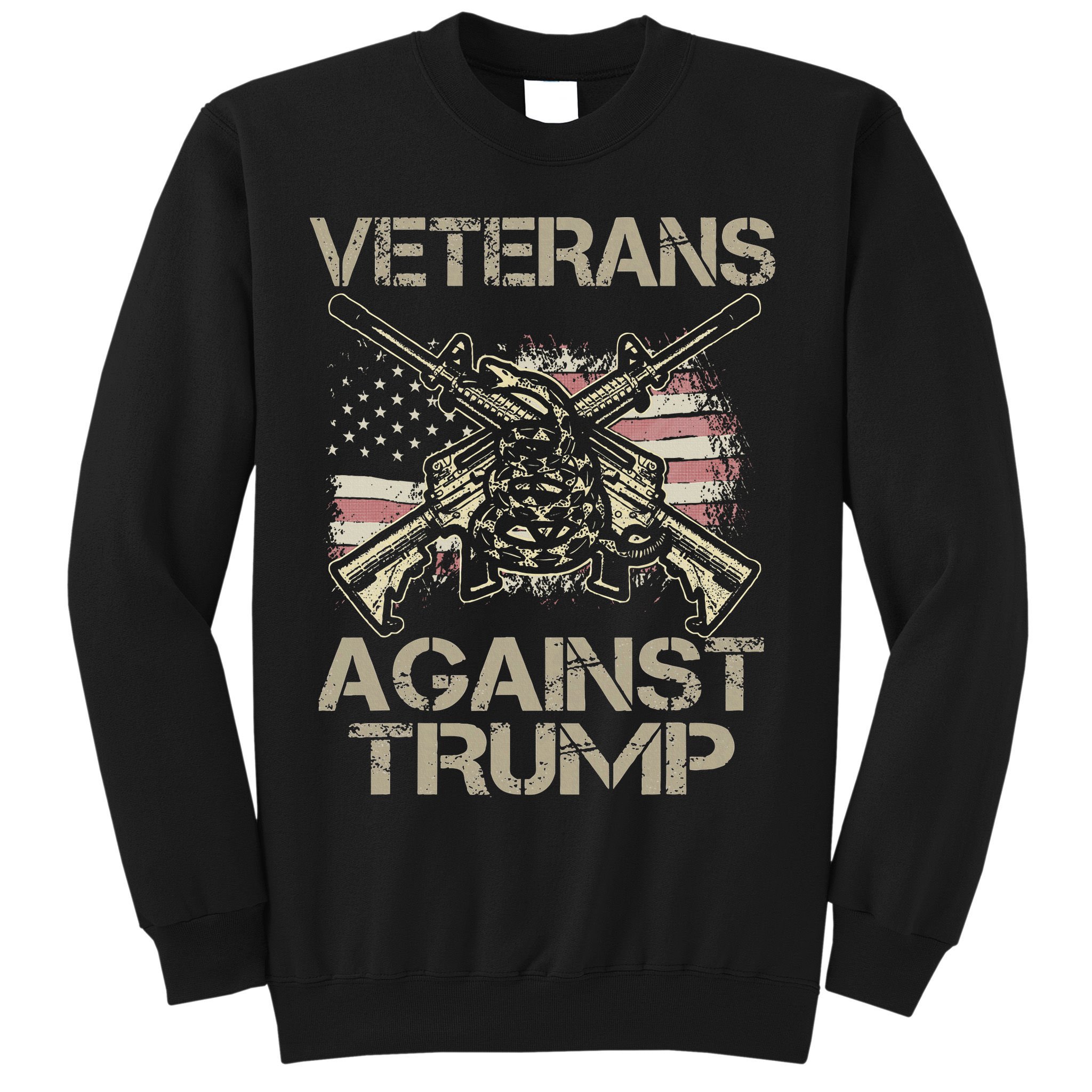 Veterans Against Trump Military Sweatshirt