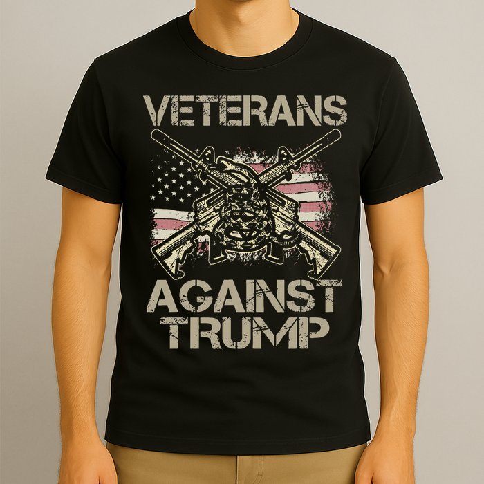 Veterans Against Trump Military T-Shirt