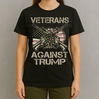 Veterans Against Trump Military T-Shirt