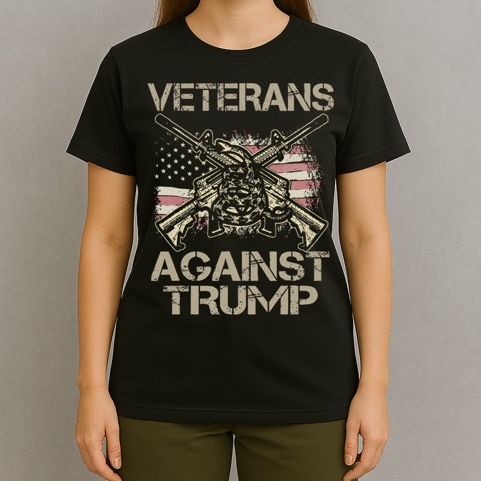 Veterans Against Trump Military T-Shirt