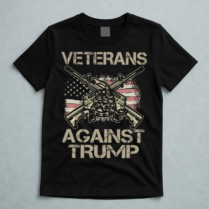 Veterans Against Trump Military T-Shirt