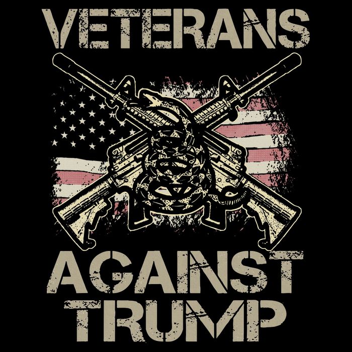 Veterans Against Trump Military T-Shirt