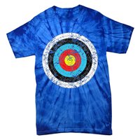 Vintage Archery Target Prank Bulls Eye Funny Prank Gift Tie-Dye T-Shirt