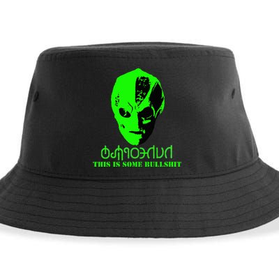 Vanderspeigle Alien This Some Bullshit Funny Sustainable Bucket Hat