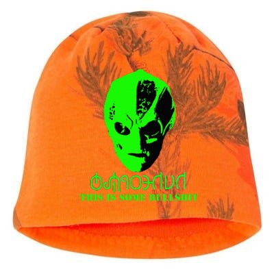 Vanderspeigle Alien This Some Bullshit Funny Kati - Camo Knit Beanie