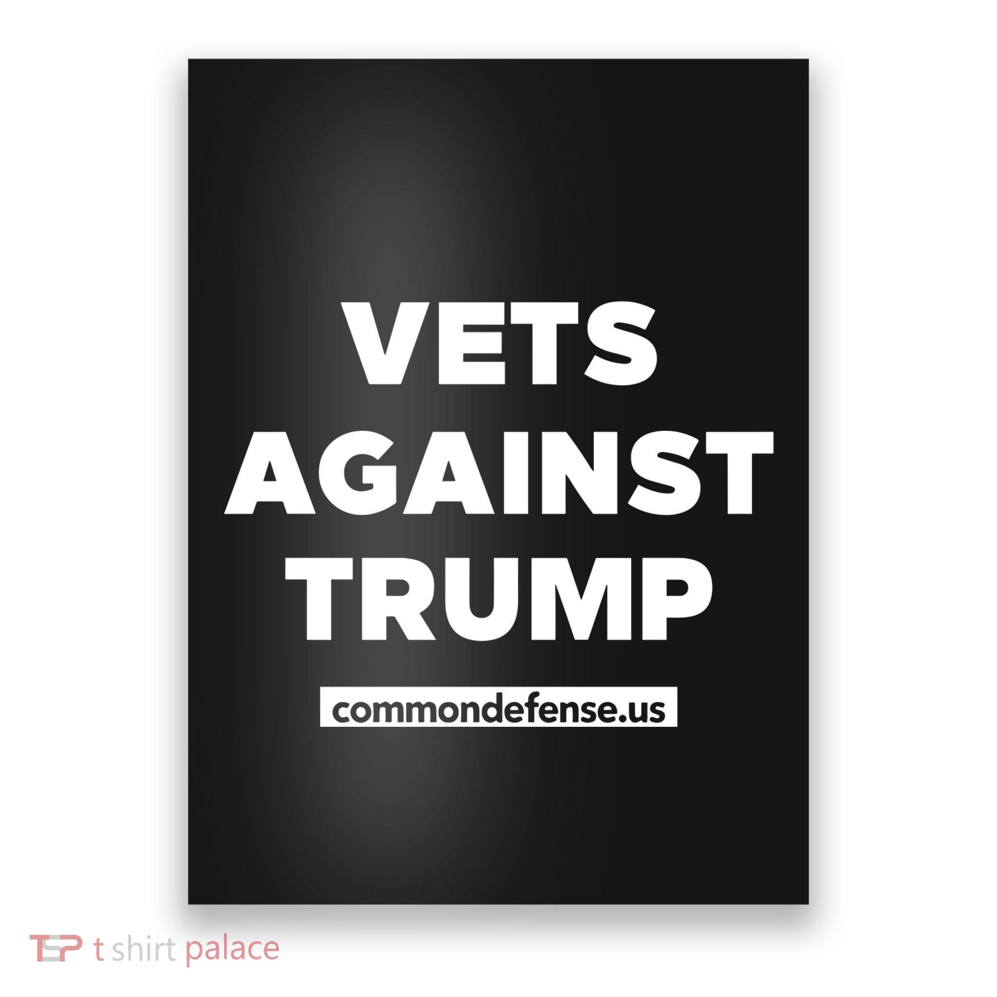 Vets Against Trump Commondefense.Us Poster