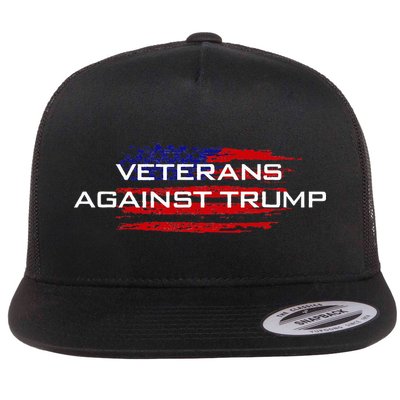 Veterans Against Trump Anti Trump Flatbill Hat