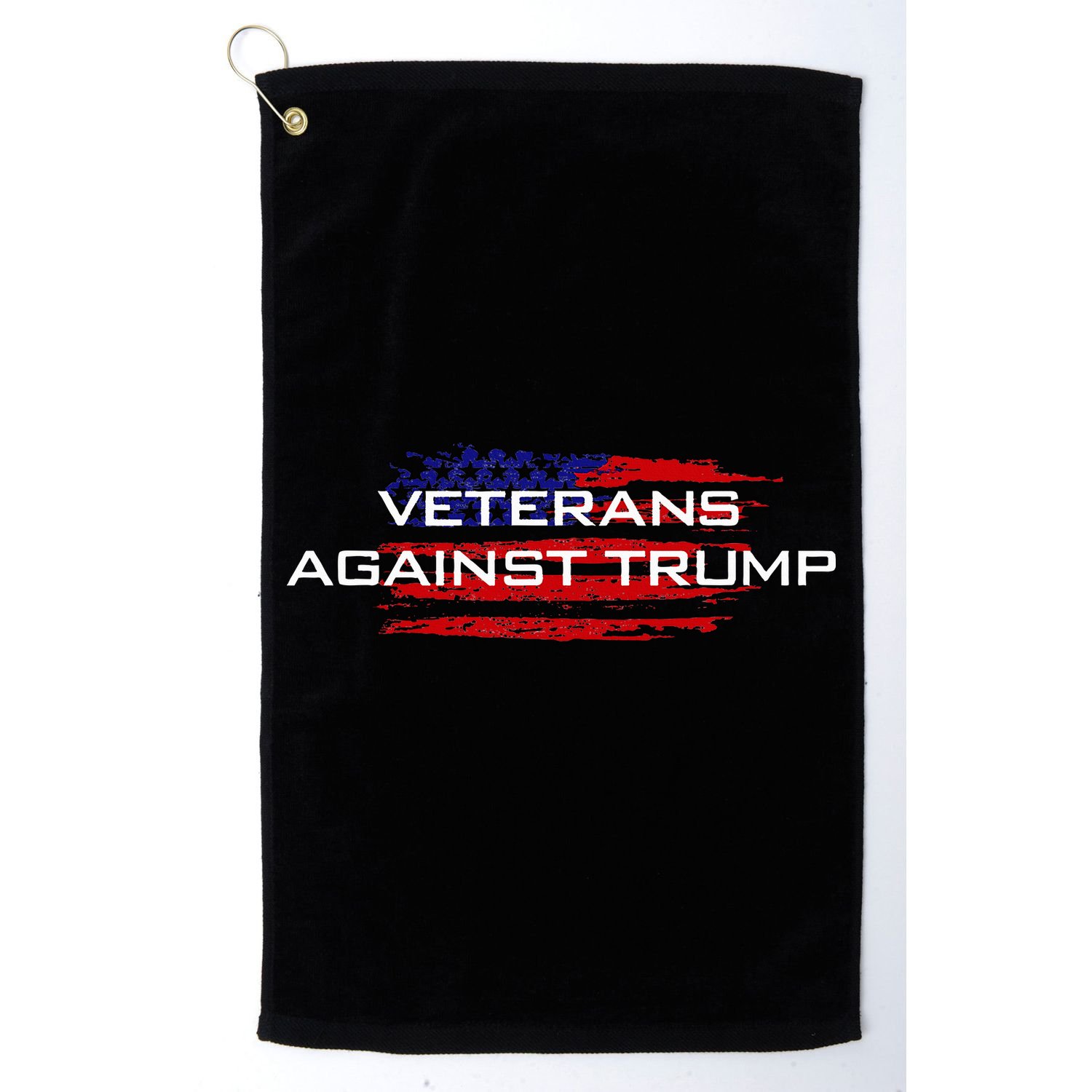 Veterans Against Trump Anti Trump Golf Towel