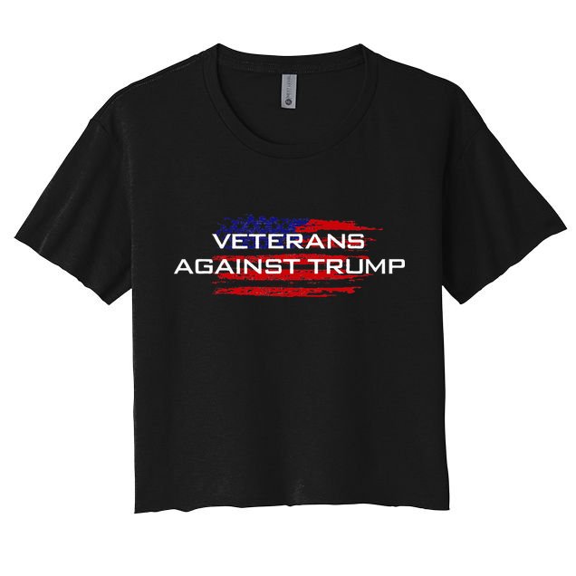 Veterans Against Trump Anti Trump Crop Top