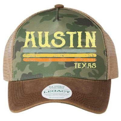 Vintage Austin Texas Tx Retro Love Gift Souvenir Legacy Tie Dye Trucker Hat