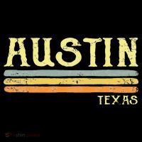 Vintage Austin Texas Tx Retro Love Gift Souvenir T-Shirt