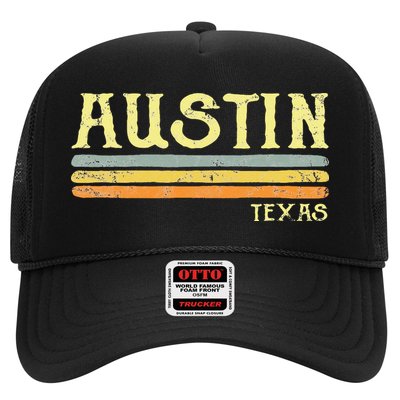 Vintage Austin Texas Tx Retro Love Gift Souvenir Trucker Hat