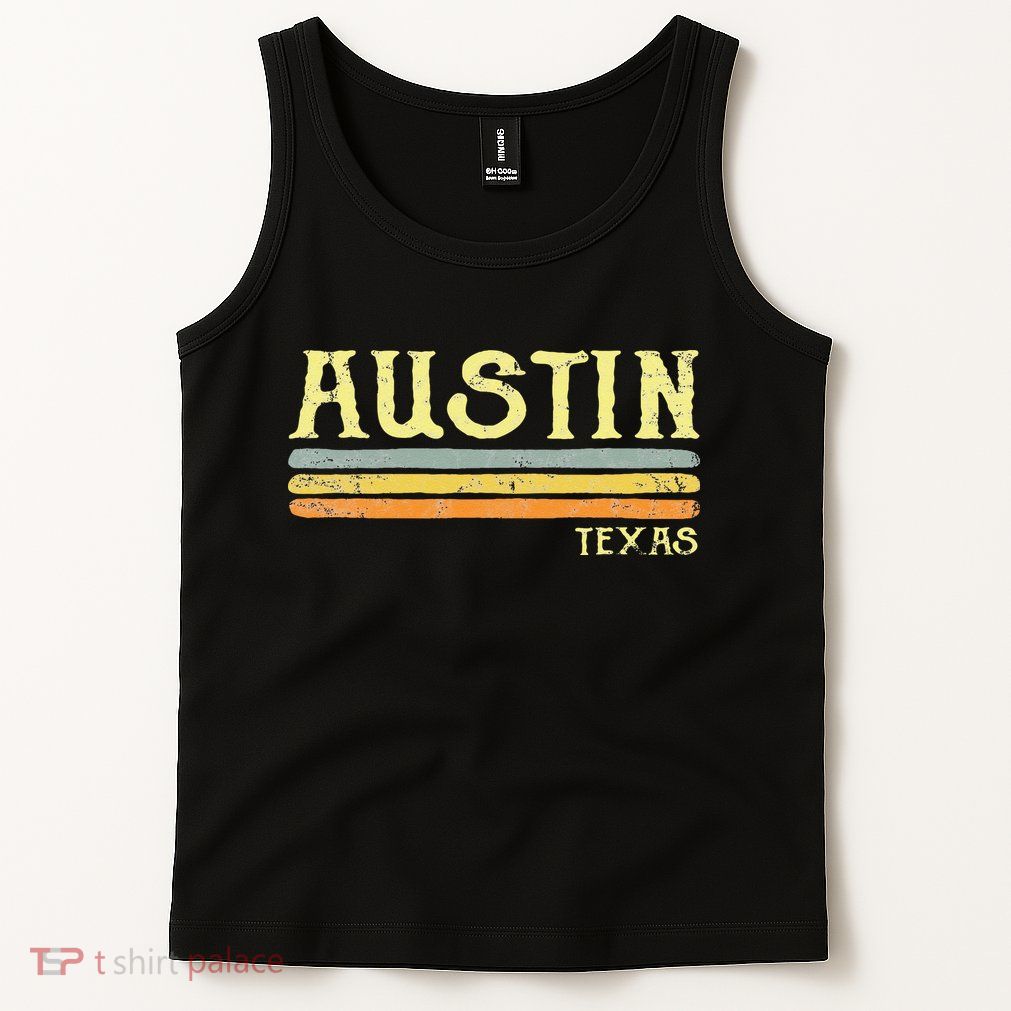 Vintage Austin Texas Tx Retro Love Gift Souvenir Tank Top