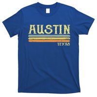 Vintage Austin Texas Tx Cute Gift Retro Love Gift Souvenir T-Shirt