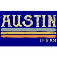 Vintage Austin Texas Tx Cute Gift Retro Love Gift Souvenir Bumper Sticker