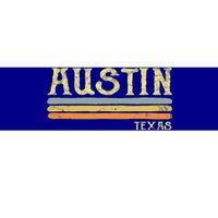 Vintage Austin Texas Tx Cute Gift Retro Love Gift Souvenir Bumper Sticker